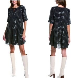 Johnny Was Johnny Was Runswick Lora Tunic Dress In Grey Horse Equestrian